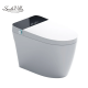 Self cleaning one piece wc toilet bowl automatic intelligent toilet bidet smart toilet-Foot Sensor Flush