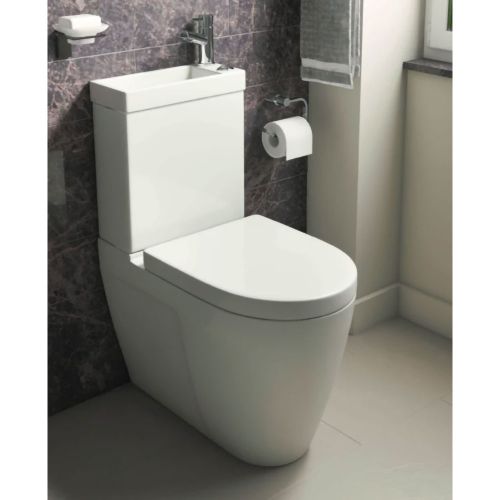 Space Saving Combi 2 in 1 Toilet and Basin Including Basin Tap