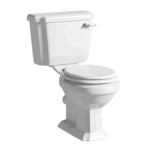 Astley Traditional Close Coupled Toilet with Soft Close Seat