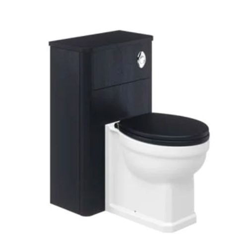 Lambeth BTW Traditional Toilet with Indigo Ash Soft Close Seat
